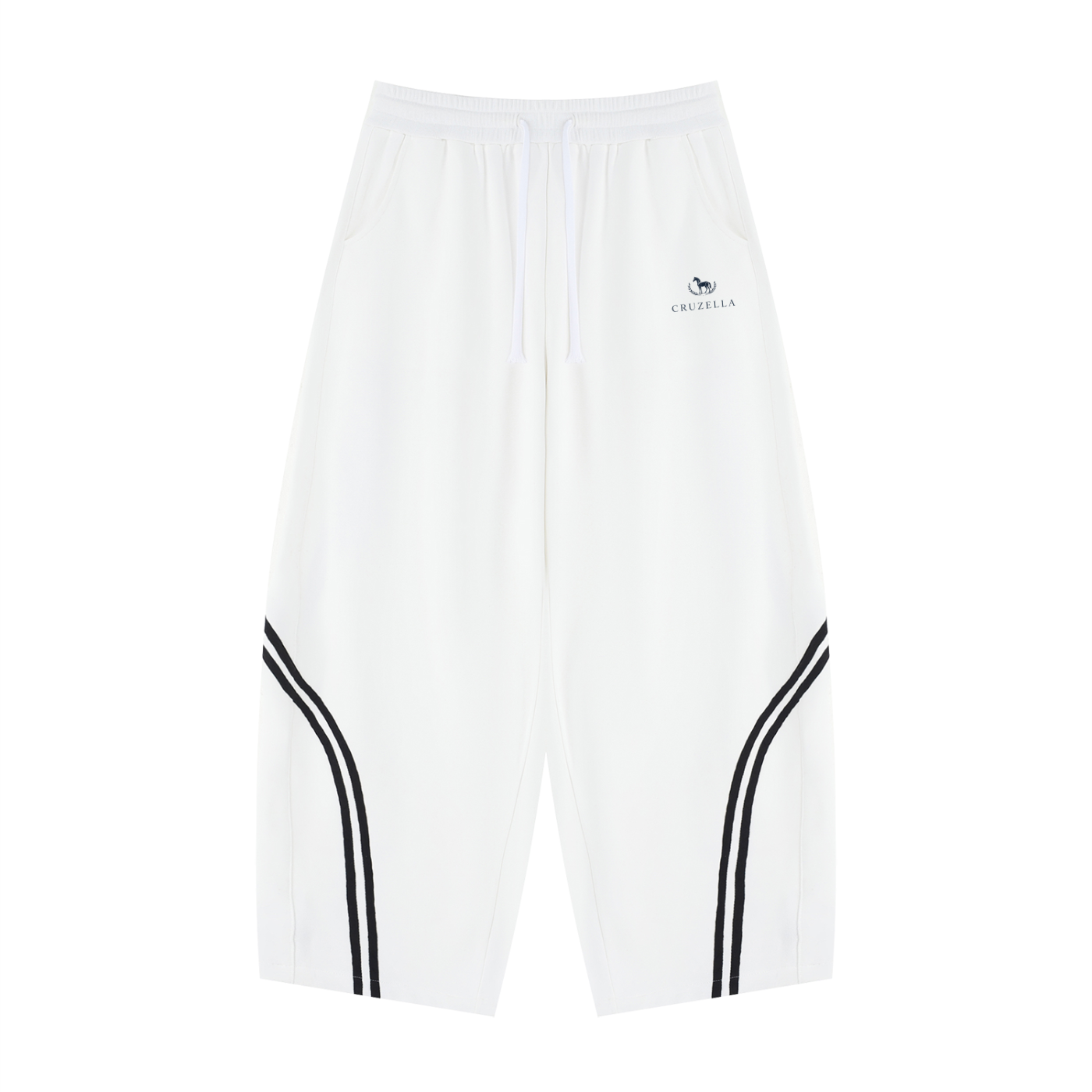 Striped Baggy Joggers
