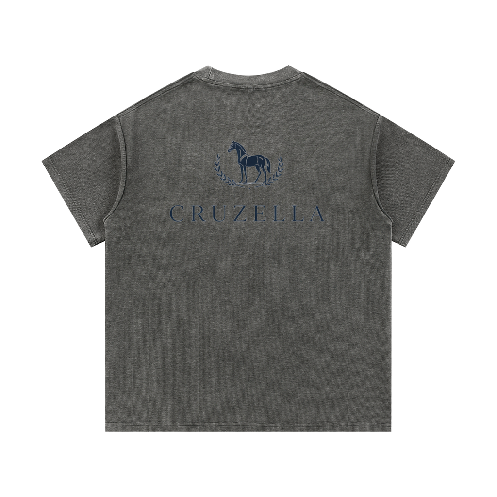 Cruz Wash Waffle Knit T-Shirt