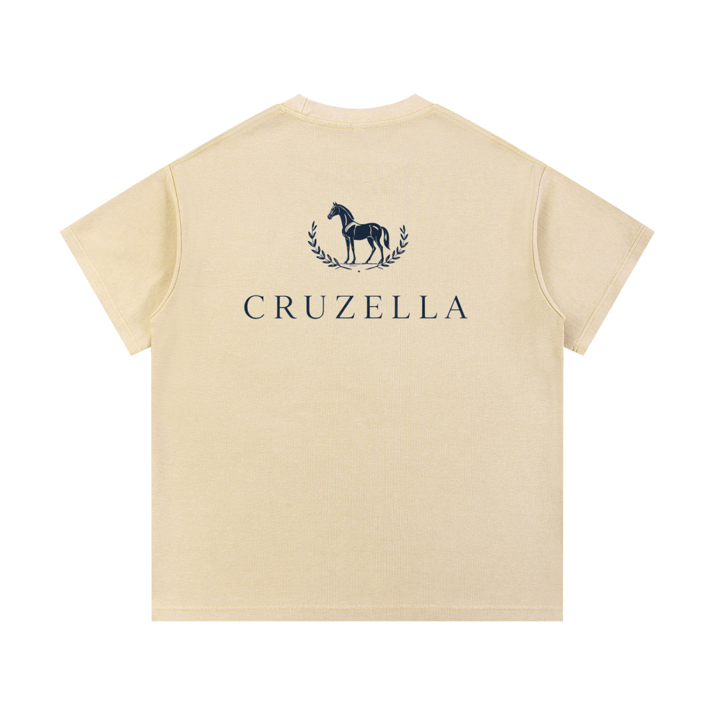 Cruz Wash Waffle Knit T-Shirt