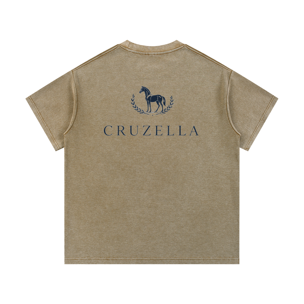 Cruz Wash Waffle Knit T-Shirt