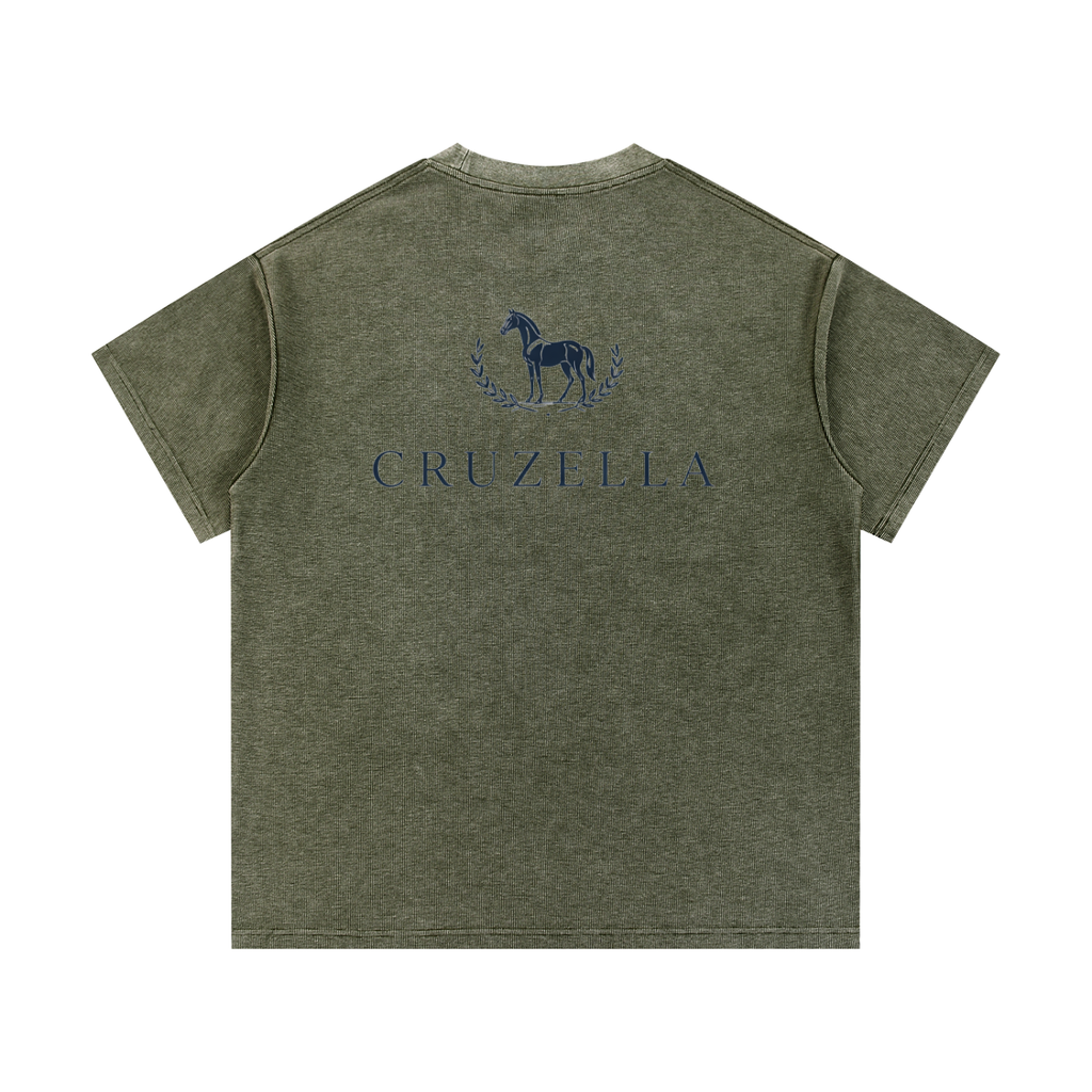 Cruz Wash Waffle Knit T-Shirt