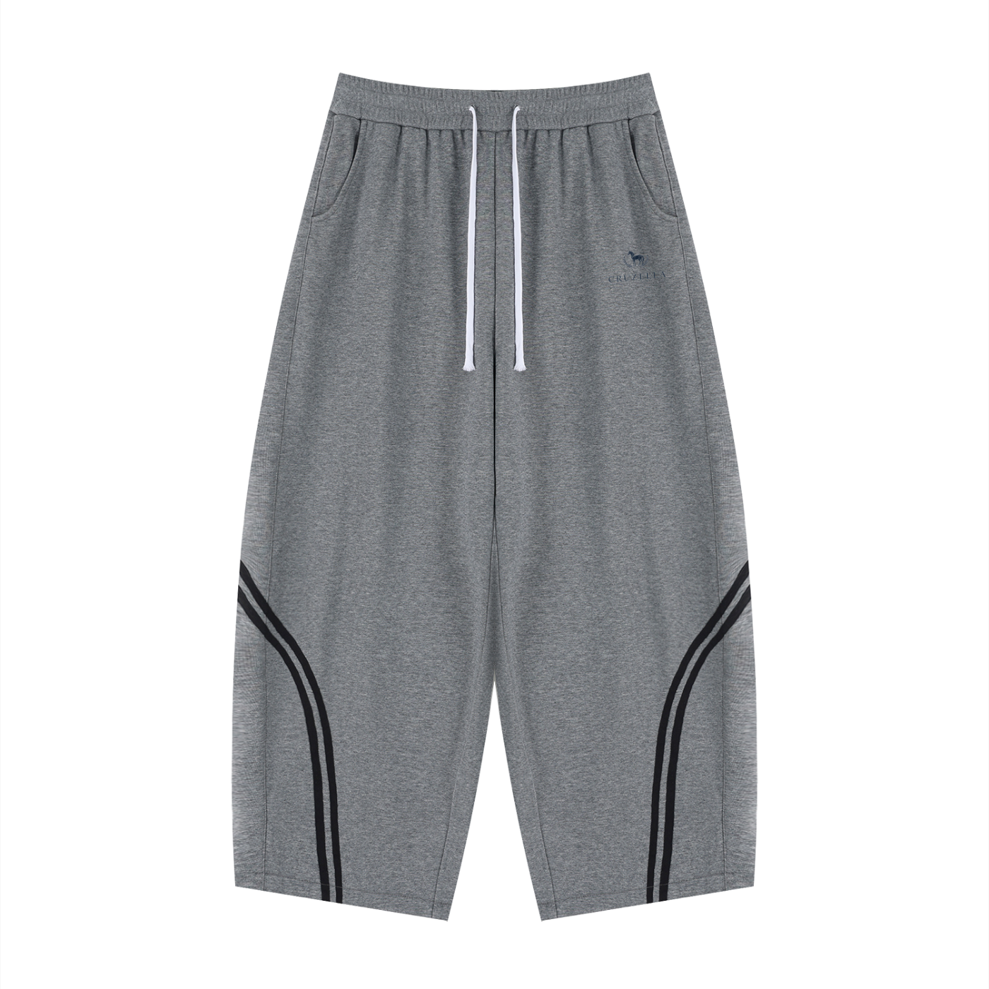 Striped Baggy Joggers