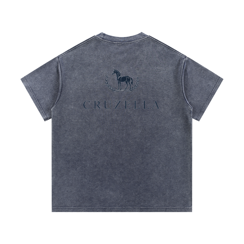 Cruz Wash Waffle Knit T-Shirt