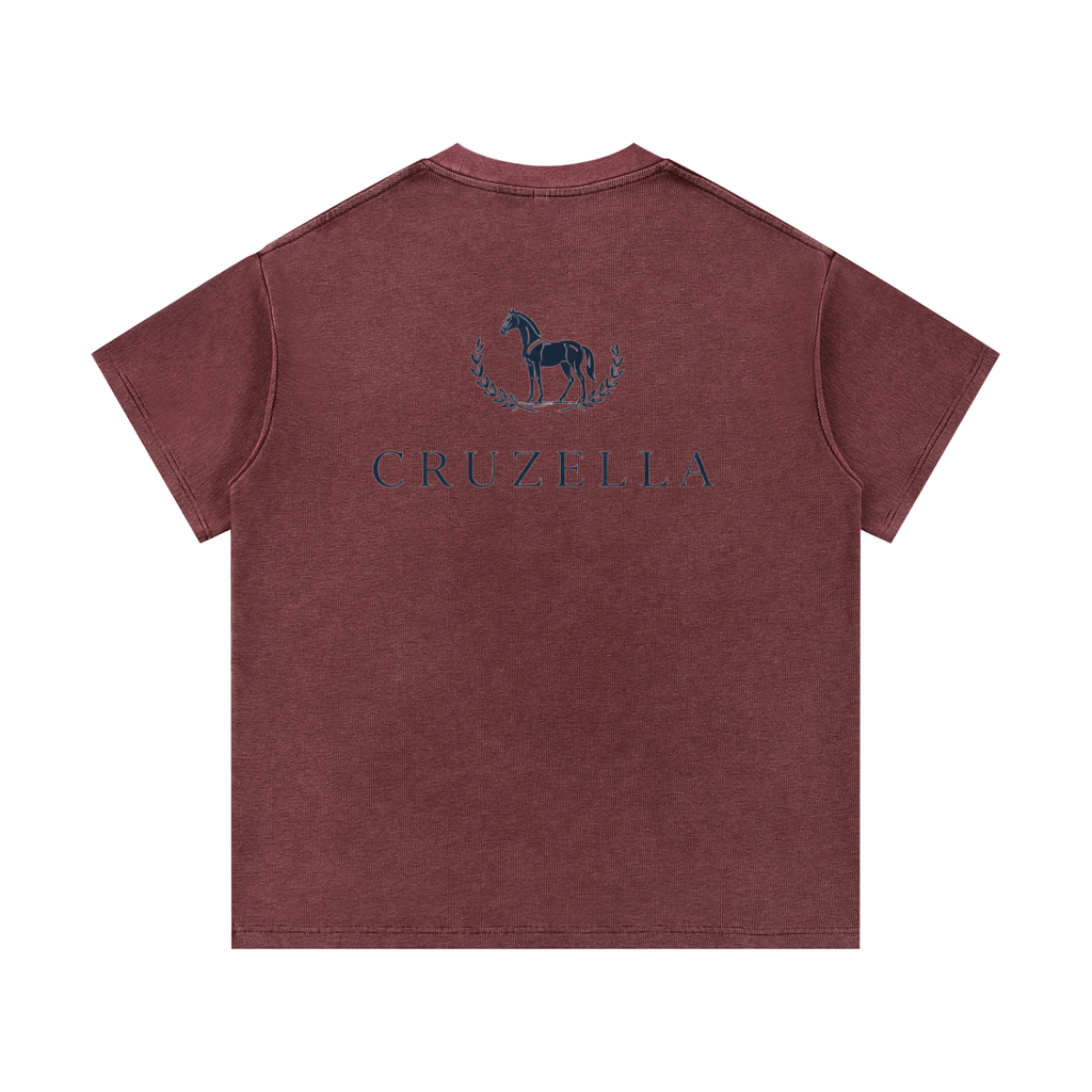 Cruz Wash Waffle Knit T-Shirt