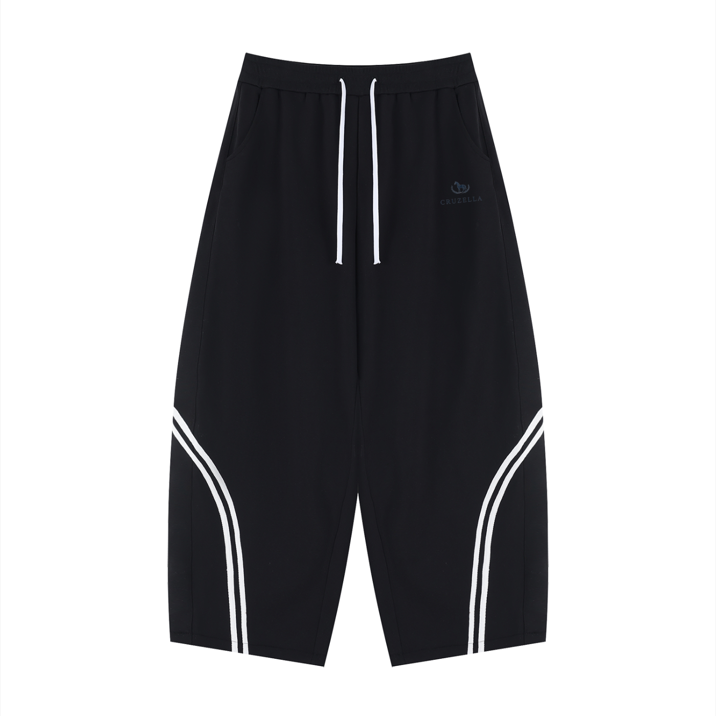 Striped Baggy Joggers