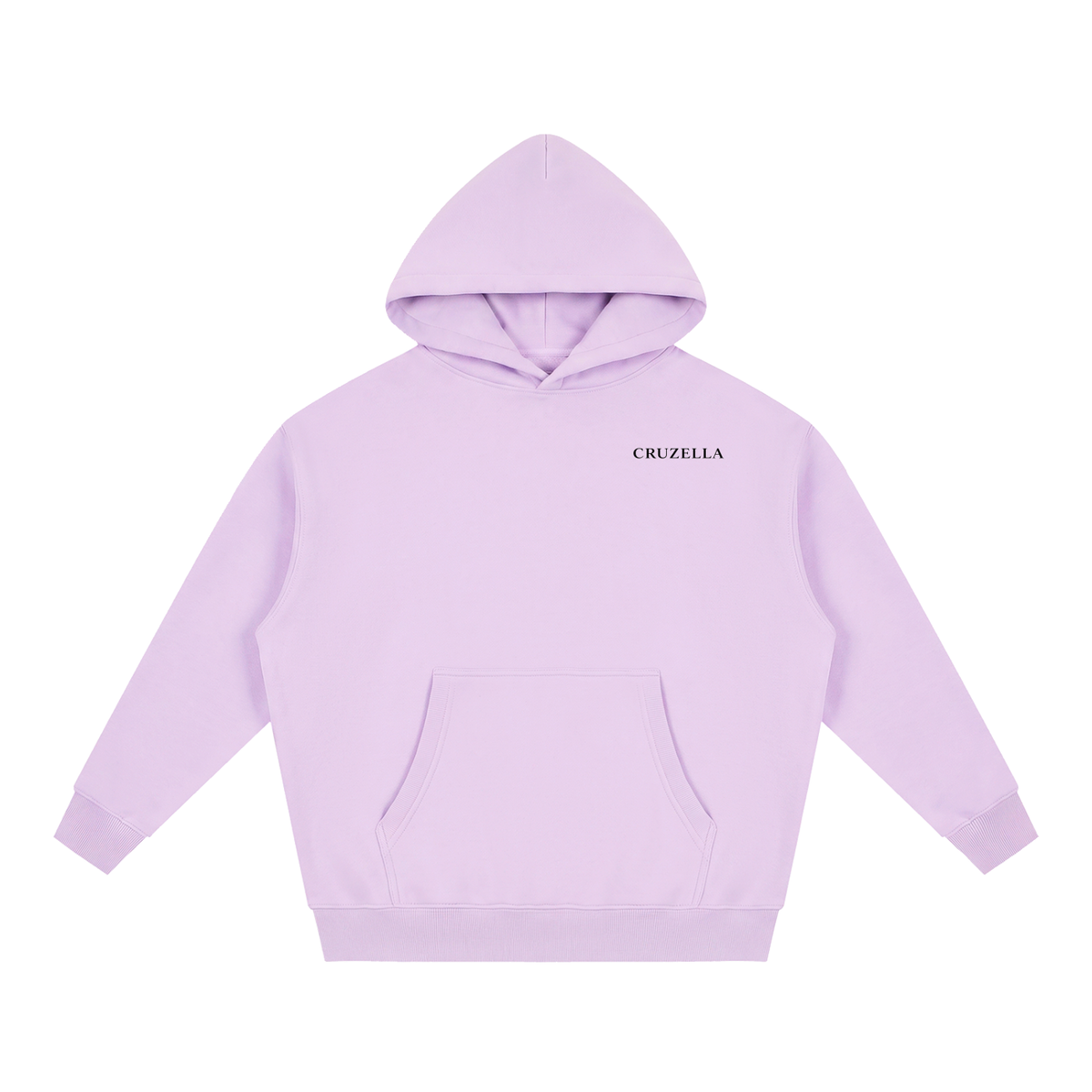 Essential Oversized Boxy Fit Fleece Hoodie